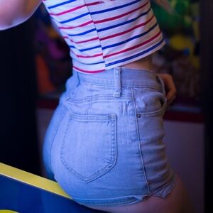 Urban Outfitters Super High Rise Pinup shorts